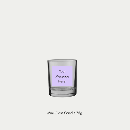 Personalised Mini Candle