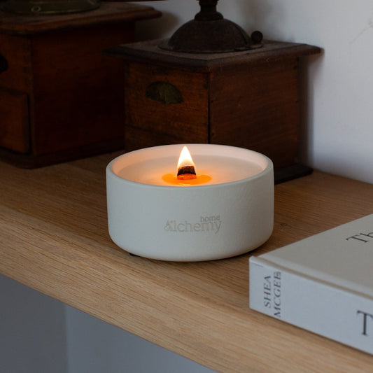 Large Ceramic Candle