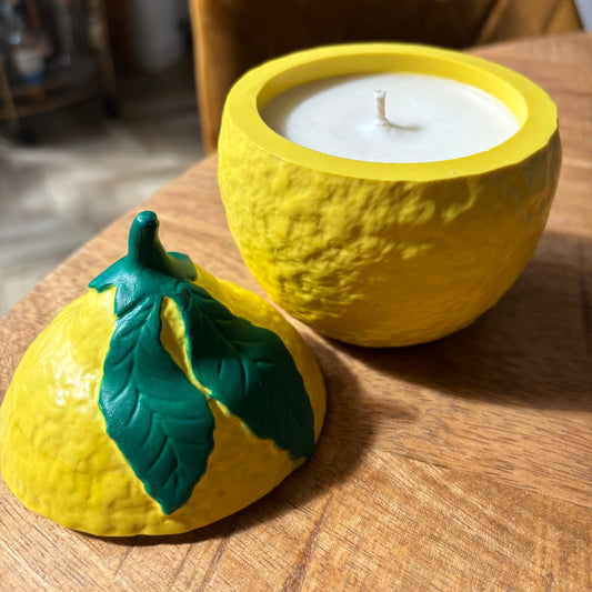 Lemon Bowl Candle